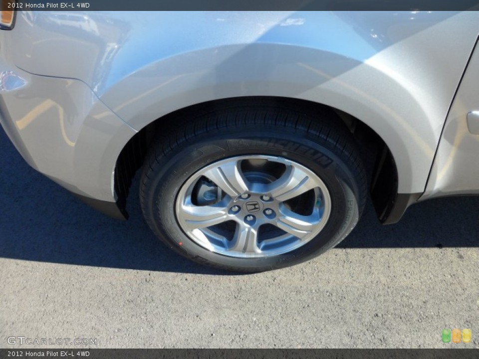 2012 Honda Pilot EX-L 4WD Wheel and Tire Photo #59089898