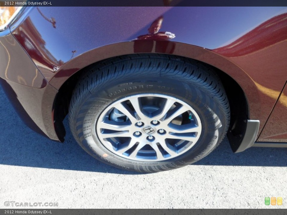 2012 Honda Odyssey EX-L Wheel and Tire Photo #59090117