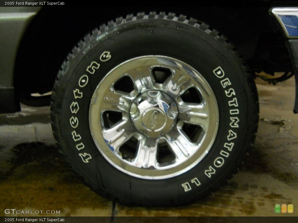 2005 Ford Ranger XLT SuperCab Wheel and Tire Photo #59090324