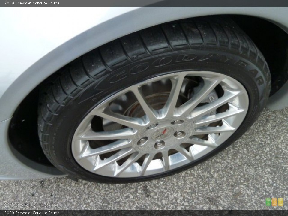 2009 Chevrolet Corvette Custom Wheel and Tire Photo #59090459