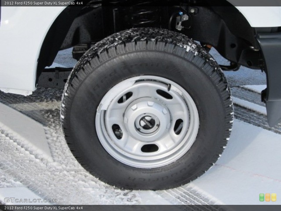 2012 Ford F250 Super Duty XL SuperCab 4x4 Wheel and Tire Photo #59094976