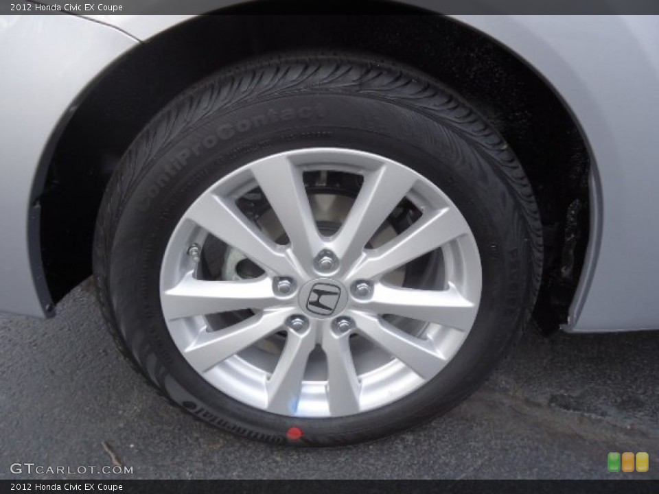 2012 Honda Civic EX Coupe Wheel and Tire Photo #59104946