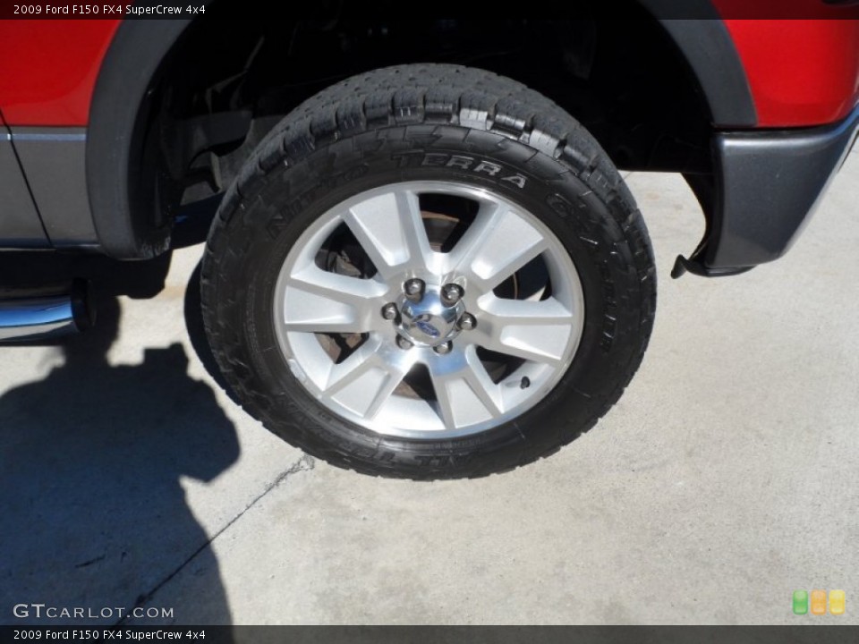 2009 Ford F150 FX4 SuperCrew 4x4 Wheel and Tire Photo #59106032