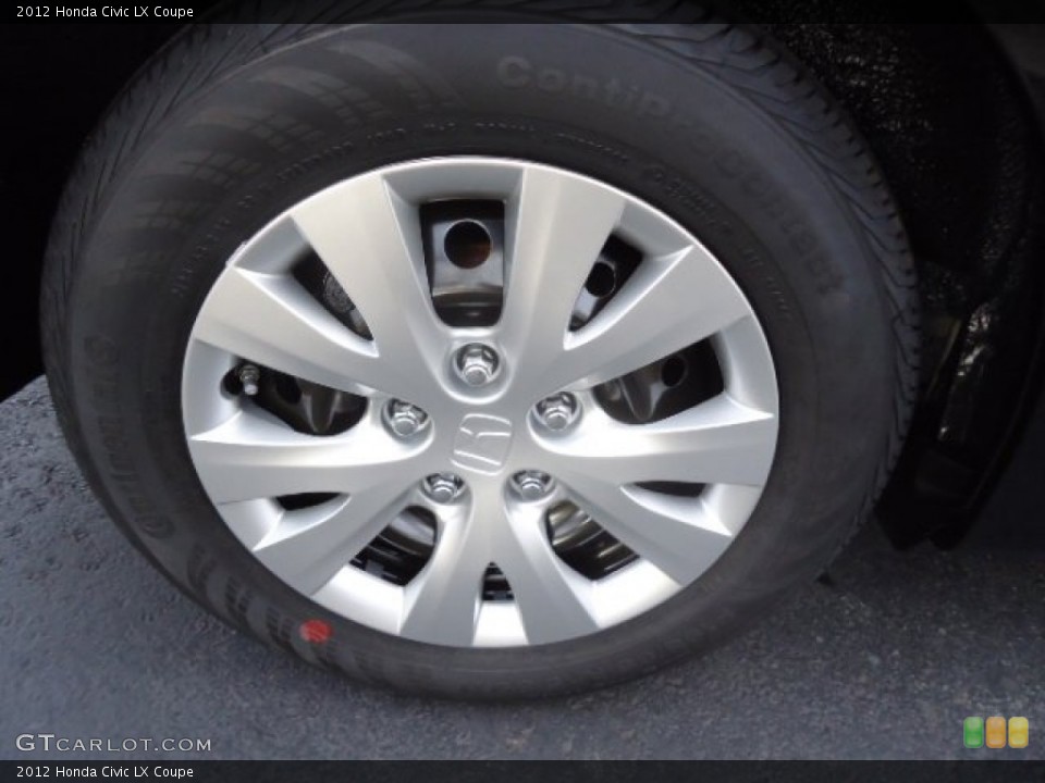 2012 Honda Civic LX Coupe Wheel and Tire Photo #59109983