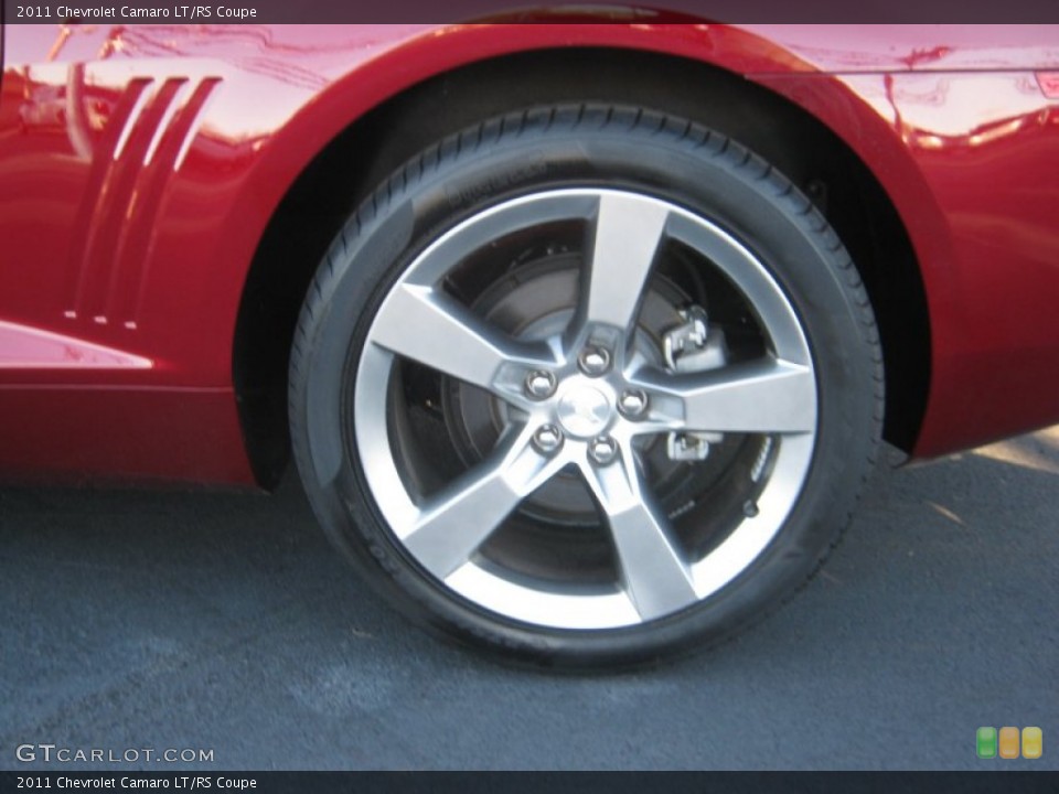 2011 Chevrolet Camaro LT/RS Coupe Wheel and Tire Photo #59112386