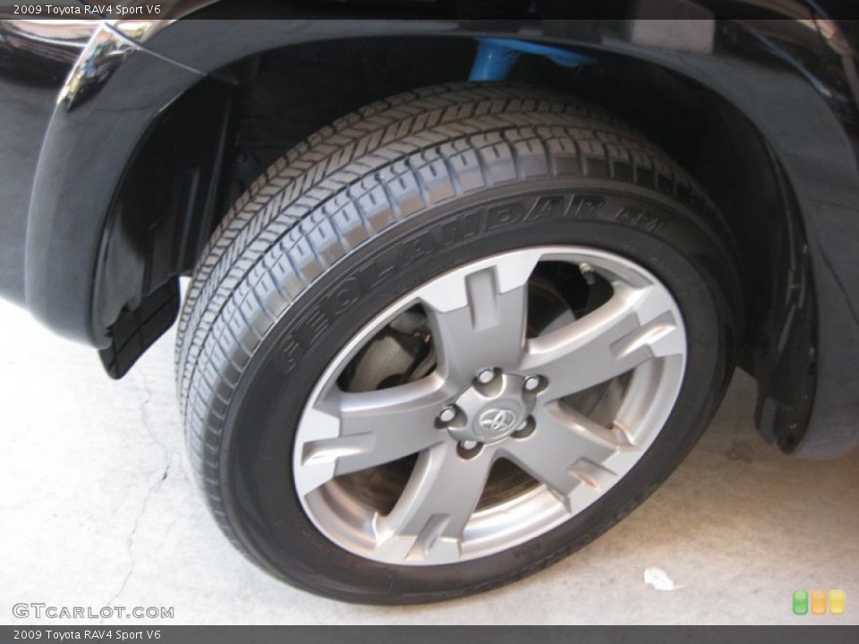 2009 Toyota RAV4 Sport V6 Wheel and Tire Photo #59123243