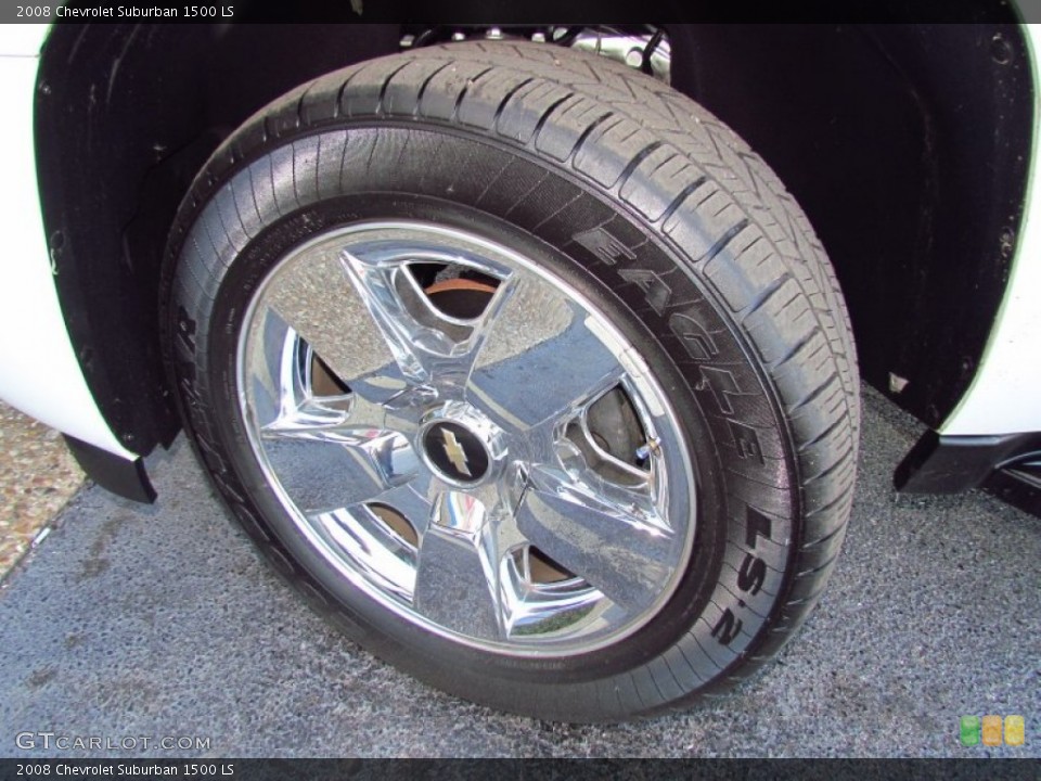 2008 Chevrolet Suburban 1500 LS Wheel and Tire Photo #59124819