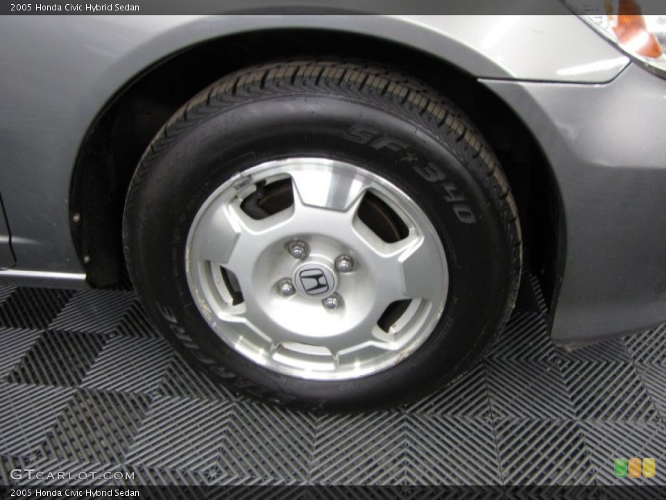 2005 Honda Civic Hybrid Sedan Wheel and Tire Photo #59126518