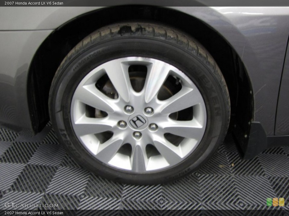 2007 Honda Accord LX V6 Sedan Wheel and Tire Photo #59126765