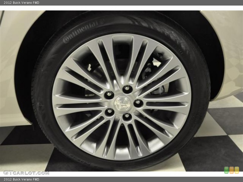 2012 Buick Verano FWD Wheel and Tire Photo #59132096
