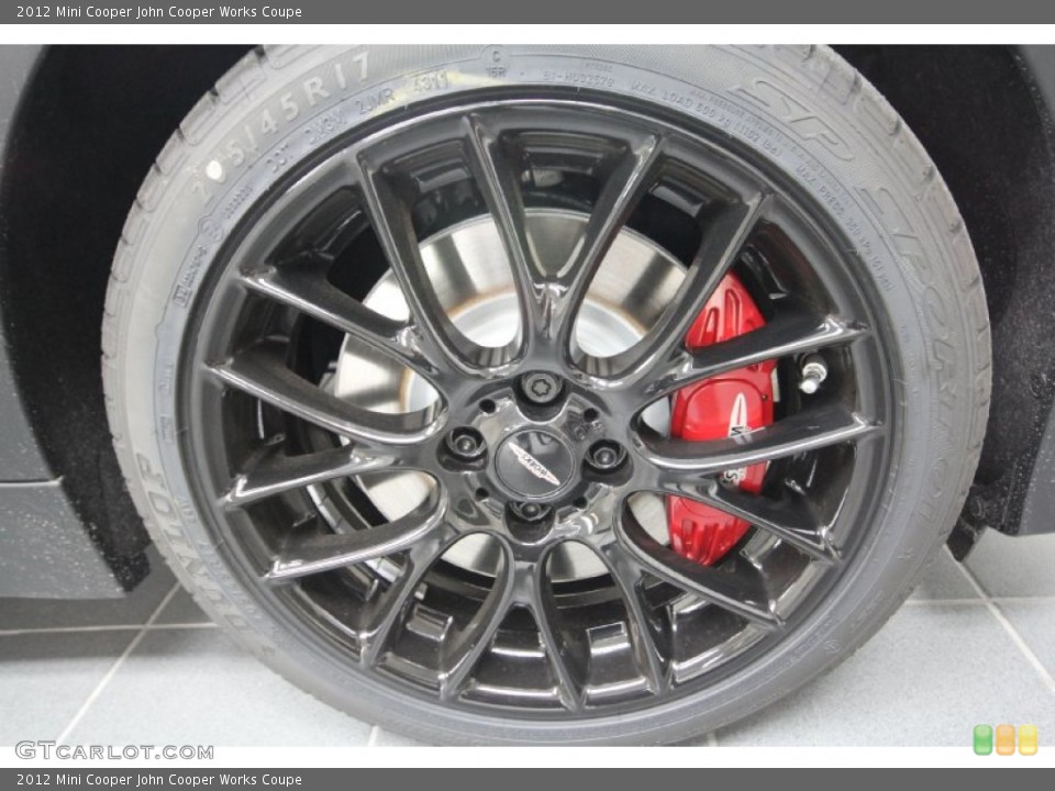 2012 Mini Cooper John Cooper Works Coupe Wheel and Tire Photo #59135390