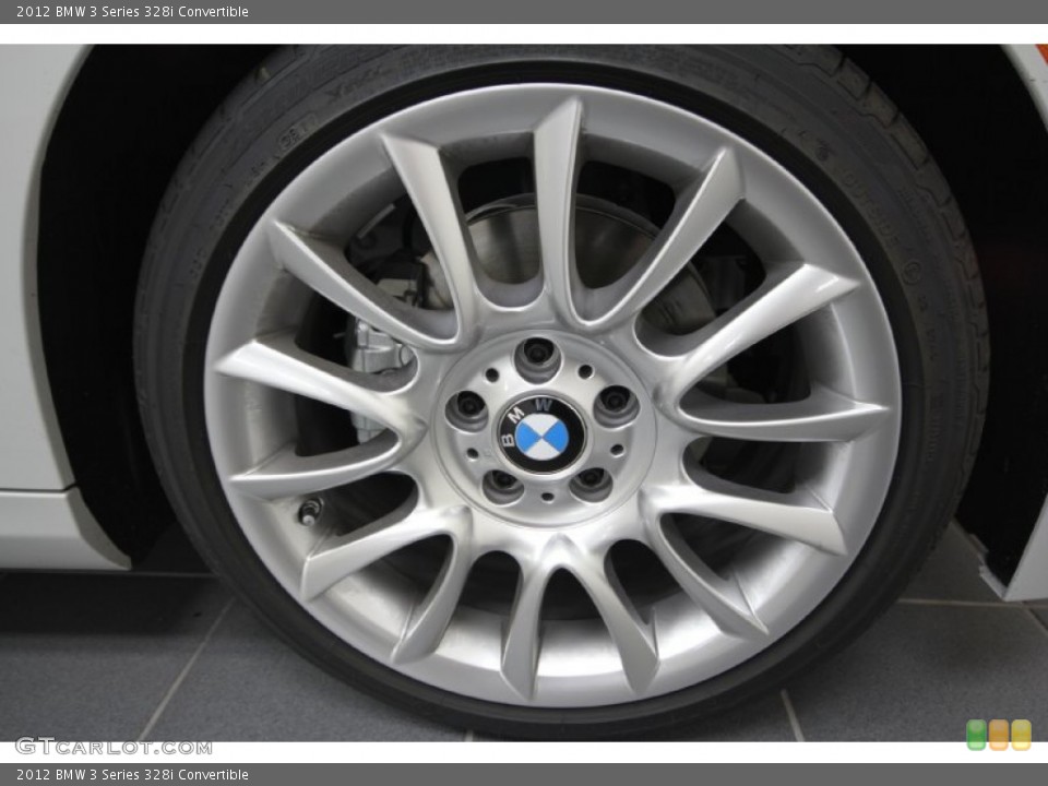 2012 BMW 3 Series 328i Convertible Wheel and Tire Photo #59135853