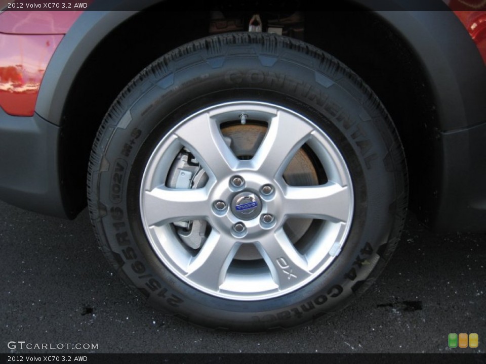 2012 Volvo XC70 3.2 AWD Wheel and Tire Photo #59136476
