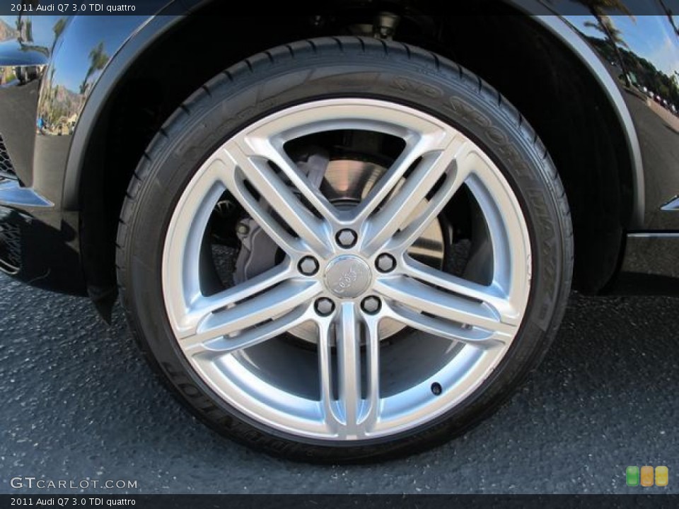 2011 Audi Q7 3.0 TDI quattro Wheel and Tire Photo #59136962