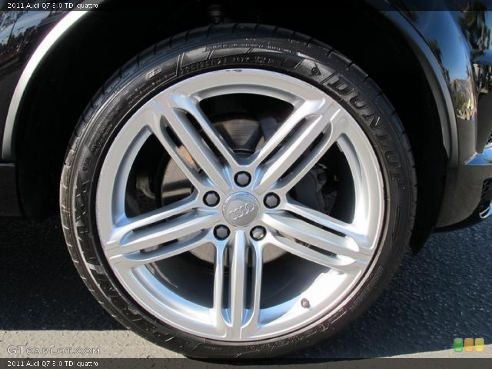 2011 Audi Q7 3.0 TDI quattro Wheel and Tire Photo #59136989