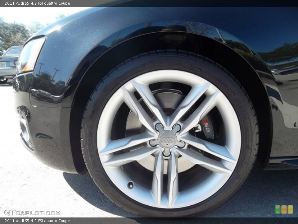 2011 Audi S5 4.2 FSI quattro Coupe Wheel and Tire Photo #59145407