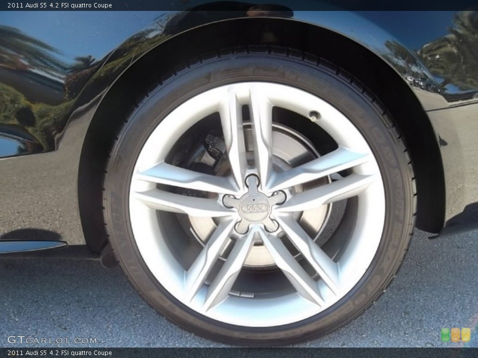 2011 Audi S5 4.2 FSI quattro Coupe Wheel and Tire Photo #59145419