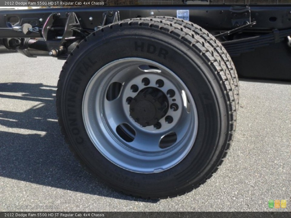 2012 Dodge Ram 5500 HD ST Regular Cab 4x4 Chassis Wheel and Tire Photo #59149964