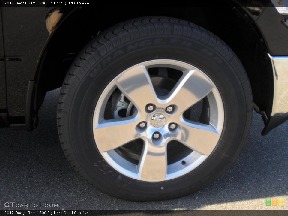 2012 Dodge Ram 1500 Big Horn Quad Cab 4x4 Wheel and Tire Photo #59150510