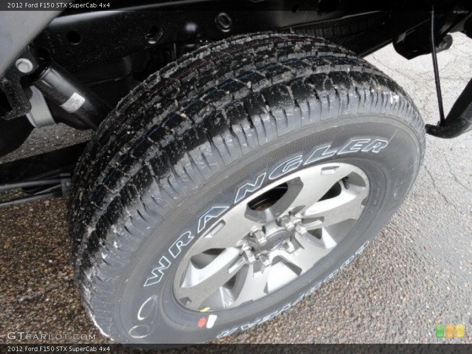 2012 Ford F150 STX SuperCab 4x4 Wheel and Tire Photo #59151653