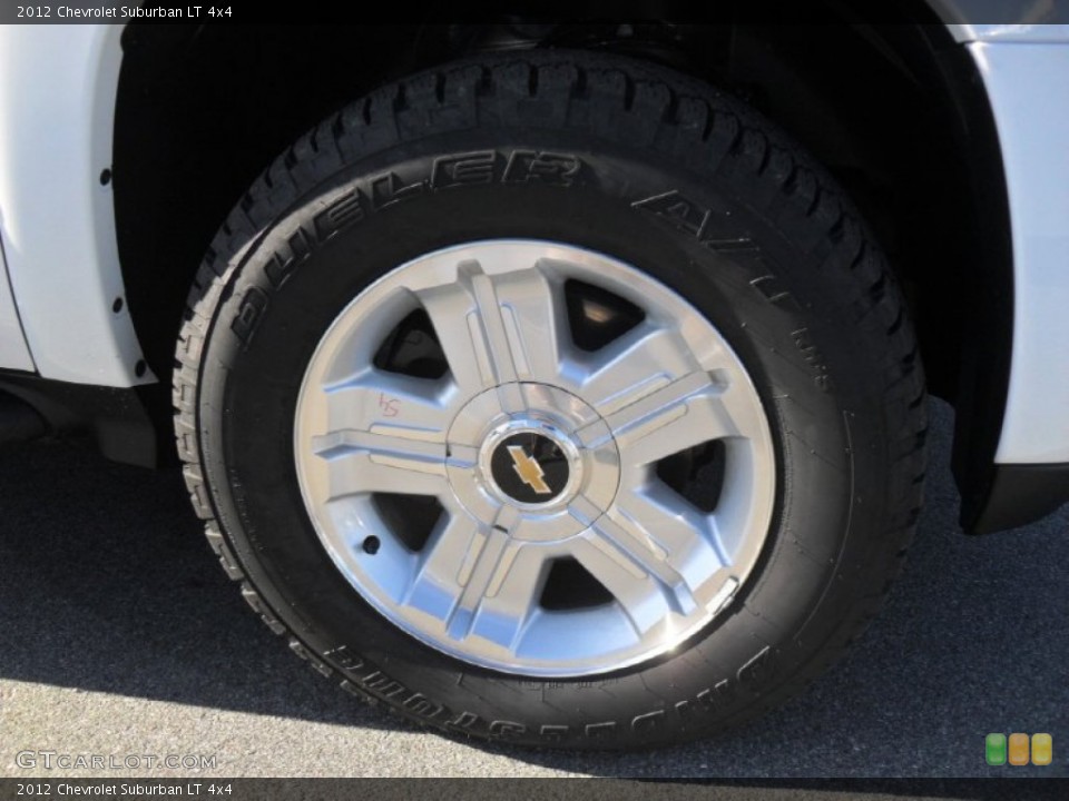 2012 Chevrolet Suburban LT 4x4 Wheel and Tire Photo #59153207