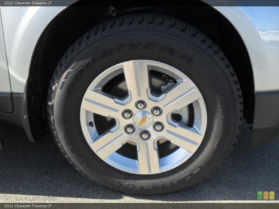 2012 Chevrolet Traverse LT Wheel and Tire Photo #59154101