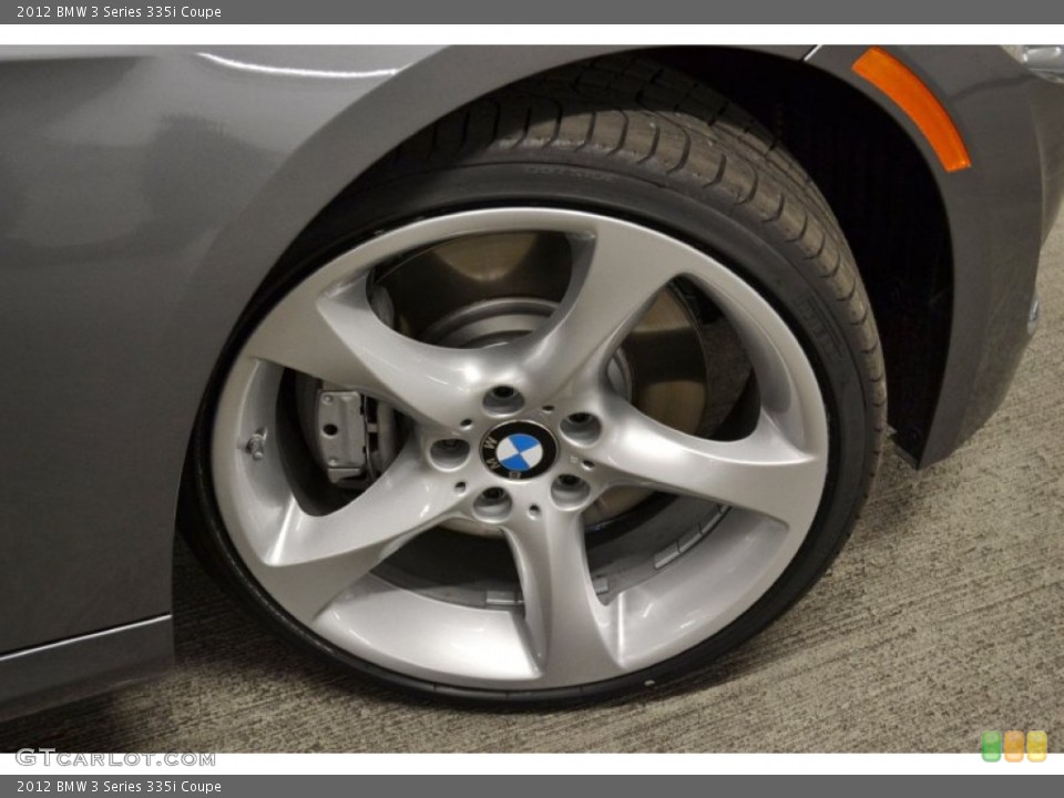 2012 BMW 3 Series 335i Coupe Wheel and Tire Photo #59154209