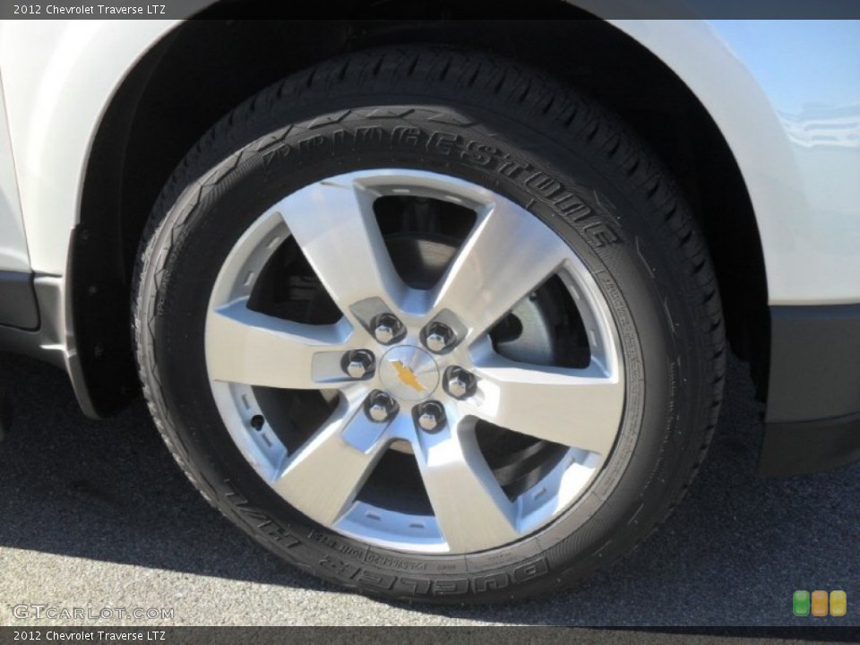2012 Chevrolet Traverse LTZ Wheel and Tire Photo #59154329