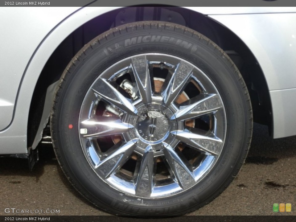 2012 Lincoln MKZ Hybrid Wheel and Tire Photo #59155614