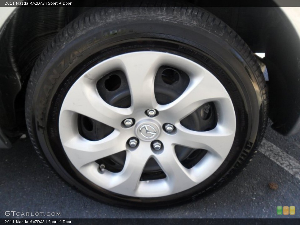 2011 Mazda MAZDA3 i Sport 4 Door Wheel and Tire Photo #59160548
