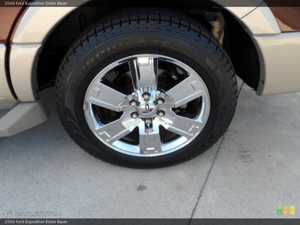 2009 Ford Expedition Eddie Bauer Wheel and Tire Photo #59160670