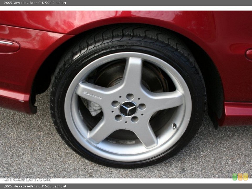 2005 Mercedes-Benz CLK 500 Cabriolet Wheel and Tire Photo #59166734