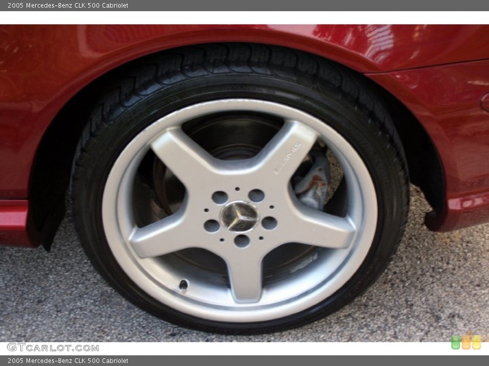 2005 Mercedes-Benz CLK 500 Cabriolet Wheel and Tire Photo #59166737
