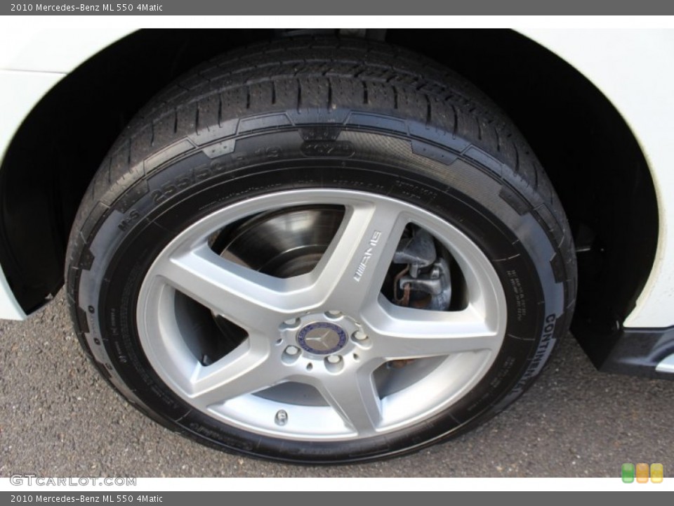 2010 Mercedes-Benz ML 550 4Matic Wheel and Tire Photo #59171332