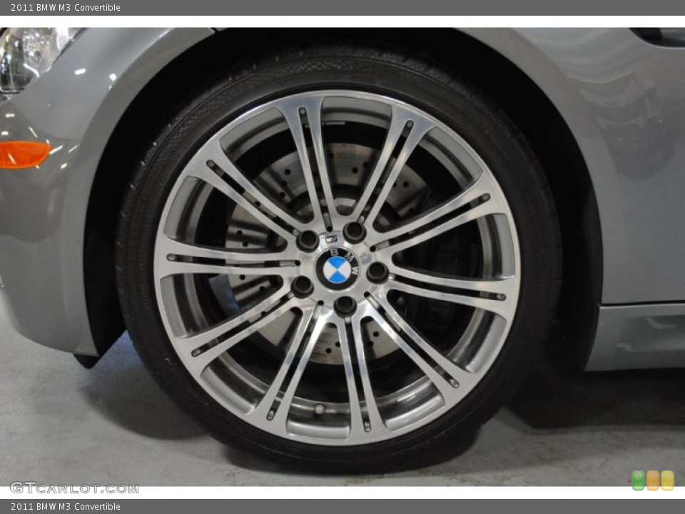 2011 BMW M3 Convertible Wheel and Tire Photo #59171728