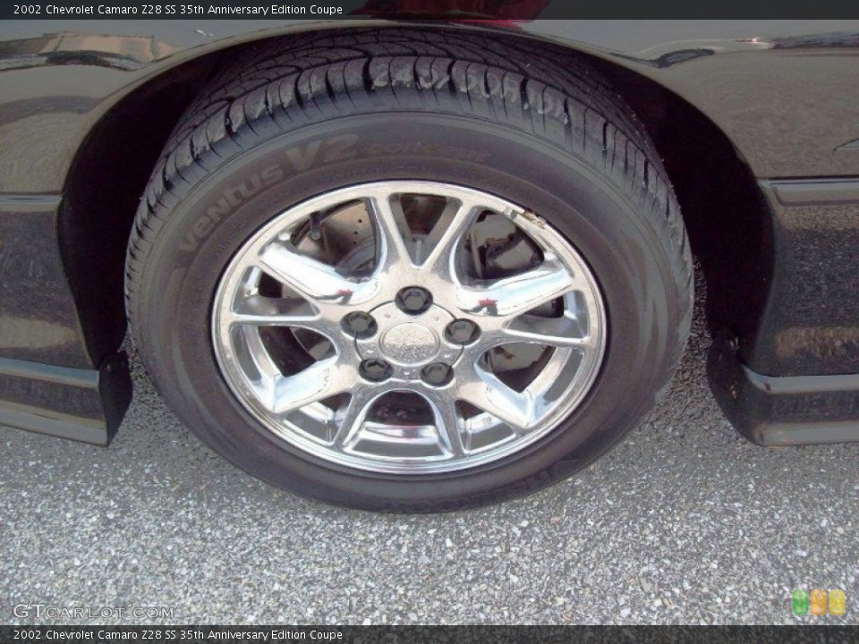 2002 Chevrolet Camaro Z28 SS 35th Anniversary Edition Coupe Wheel and Tire Photo #59172479