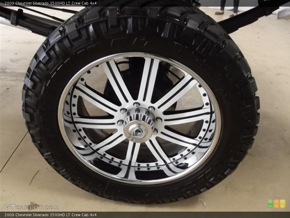 2009 Chevrolet Silverado 3500HD Custom Wheel and Tire Photo #59172562