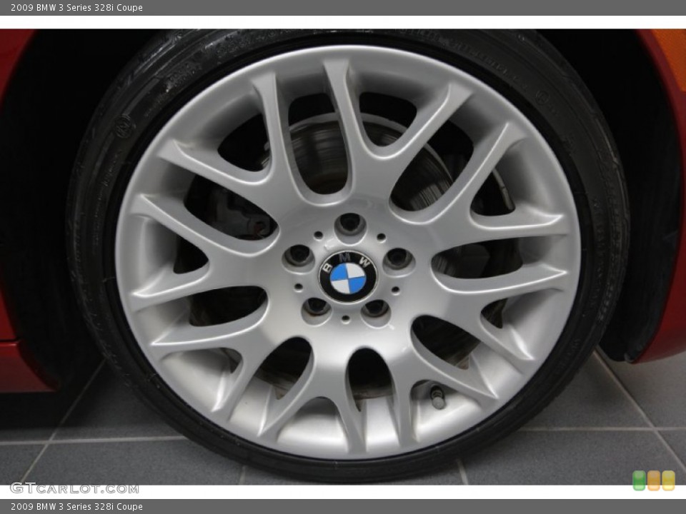 2009 BMW 3 Series 328i Coupe Wheel and Tire Photo #59175581
