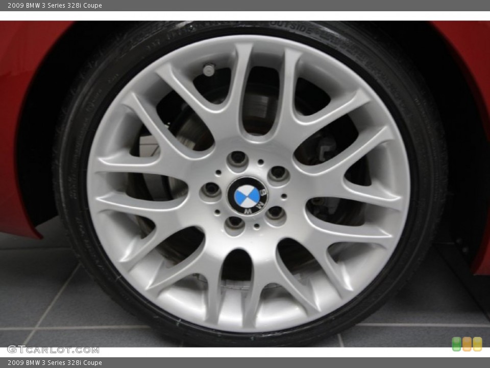 2009 BMW 3 Series 328i Coupe Wheel and Tire Photo #59175611