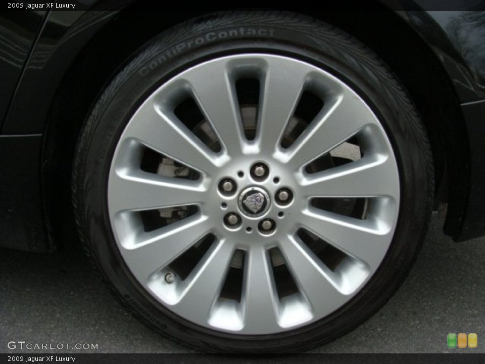2009 Jaguar XF Luxury Wheel and Tire Photo #59177177