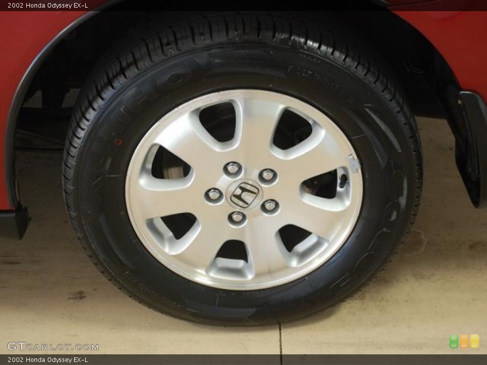 2002 Honda Odyssey EX-L Wheel and Tire Photo #59177864