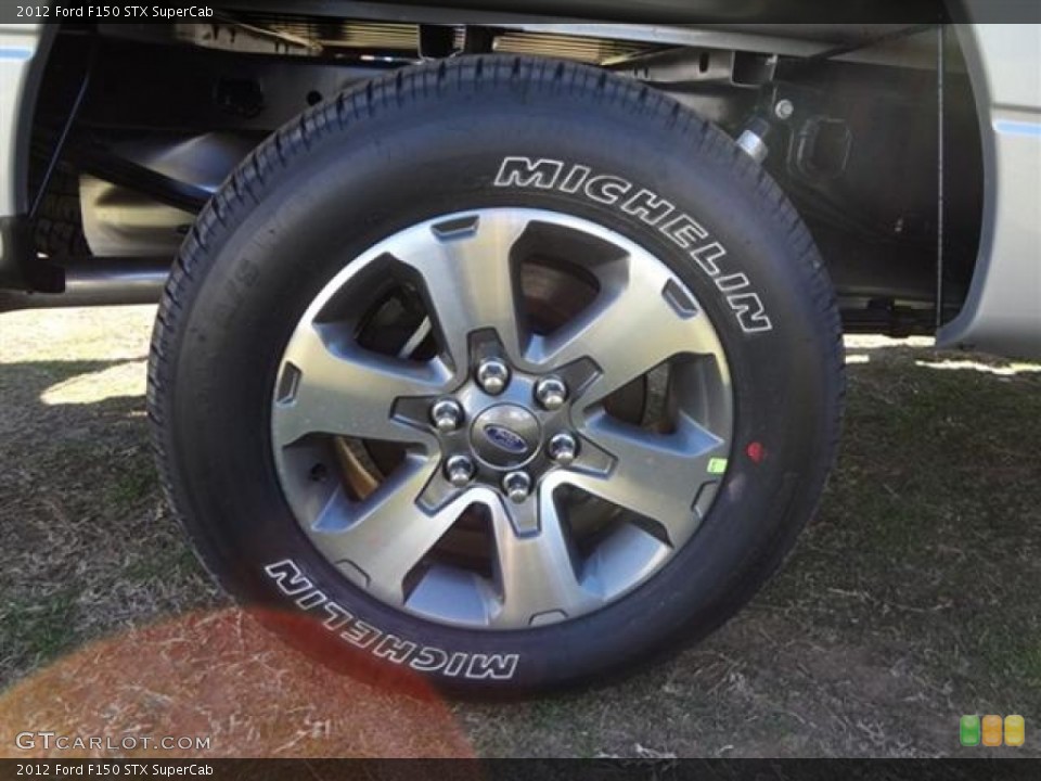 2012 Ford F150 STX SuperCab Wheel and Tire Photo #59179616