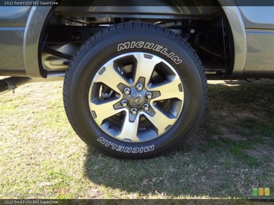 2012 Ford F150 FX2 SuperCrew Wheel and Tire Photo #59179829