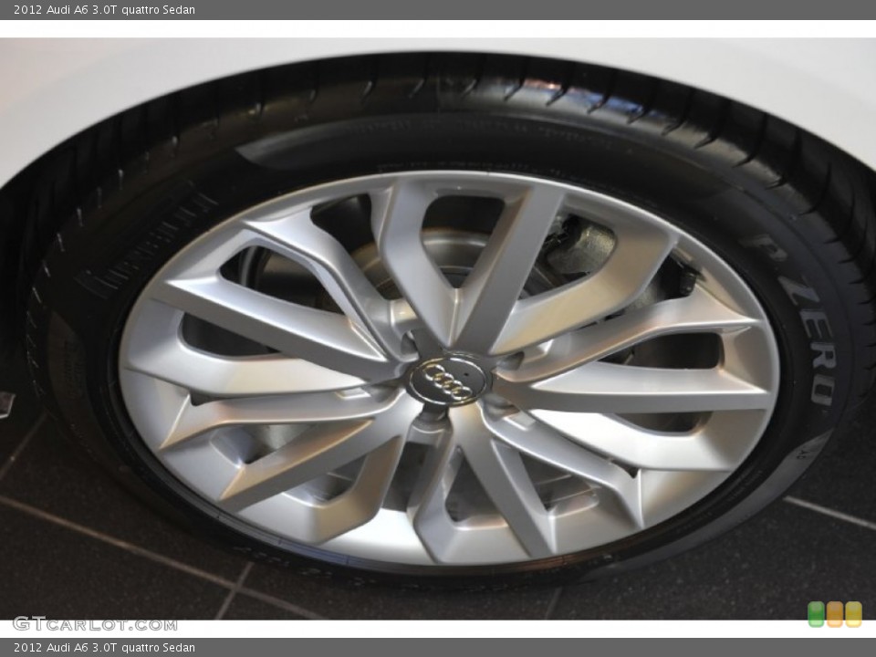 2012 Audi A6 3.0T quattro Sedan Wheel and Tire Photo #59181701