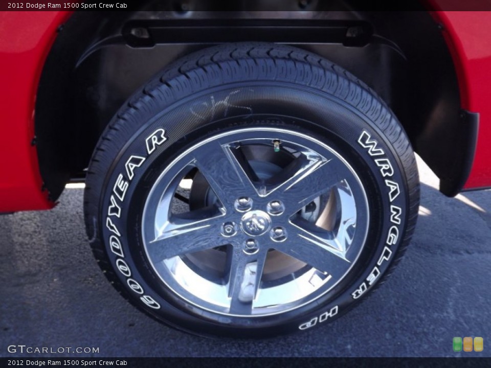 2012 Dodge Ram 1500 Sport Crew Cab Wheel and Tire Photo #59187029