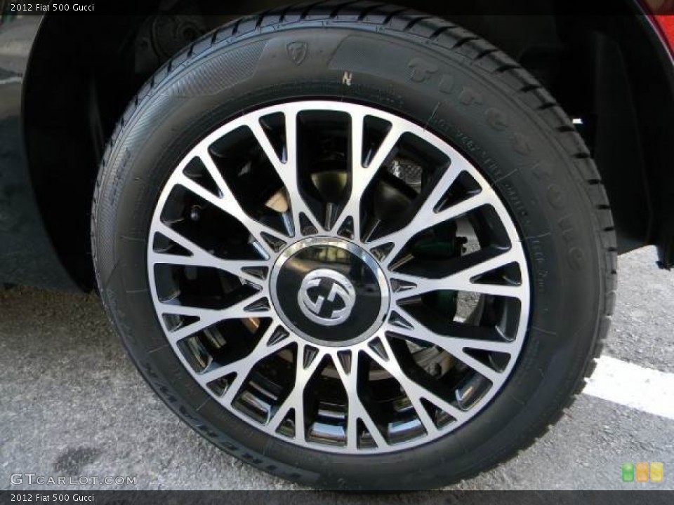 2012 Fiat 500 Gucci Wheel and Tire Photo #59187989