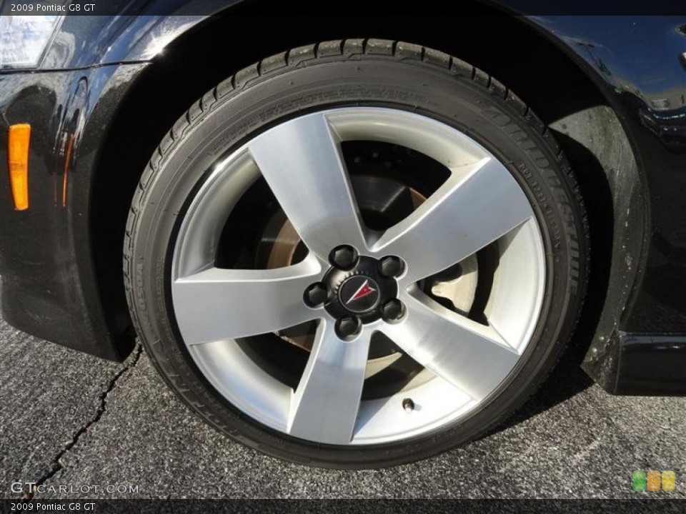 2009 Pontiac G8 GT Wheel and Tire Photo #59191542