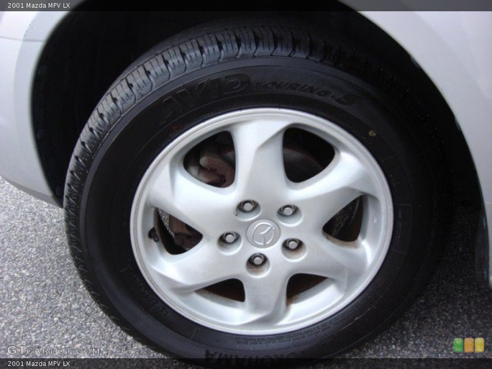 2001 Mazda MPV LX Wheel and Tire Photo #59192336