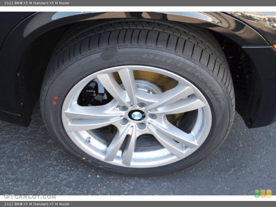 2012 BMW X5 M  Wheel and Tire Photo #59192996