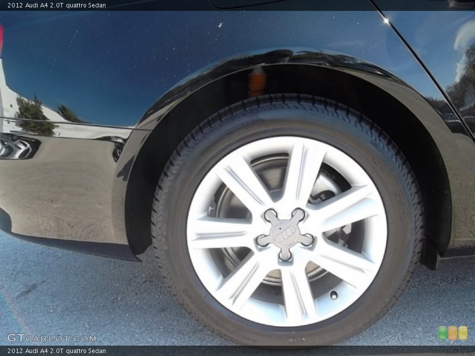 2012 Audi A4 2.0T quattro Sedan Wheel and Tire Photo #59195765